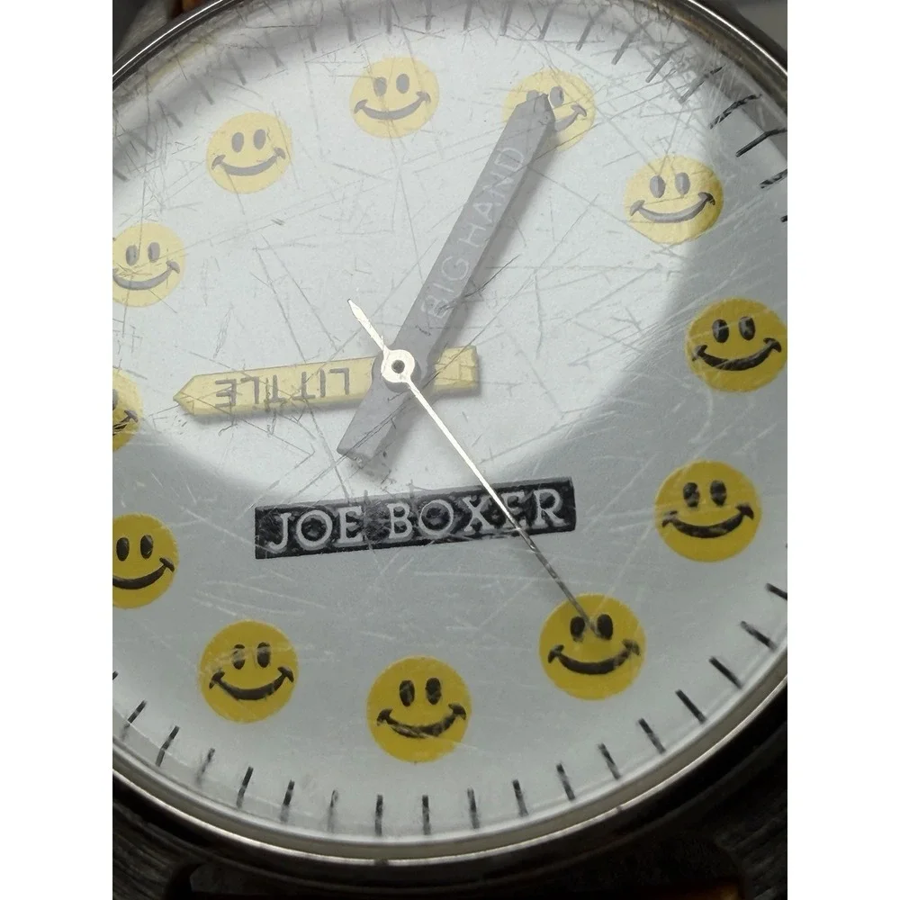Scratched Joe Boxer Timex New Battery Watch 33MM 7.75